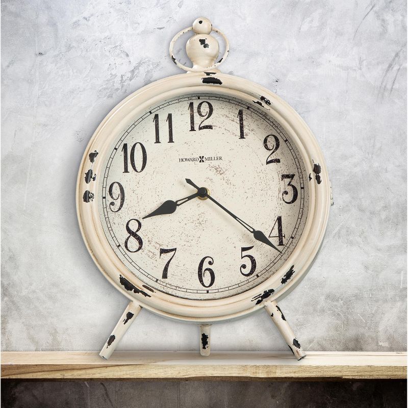 Square Industrial Table Clock - Stonebriar Collection