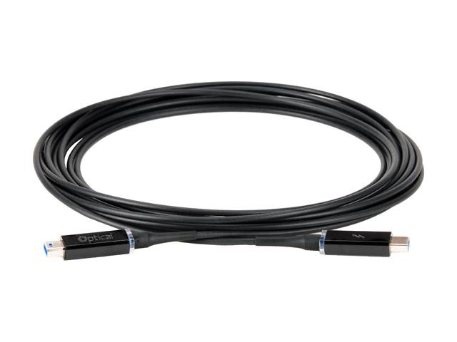 Corning AOC-MMS4CVP5-5M20 Thunderbolt Optical Cable 5.5m (18ft) for Self-Powered Peripherals