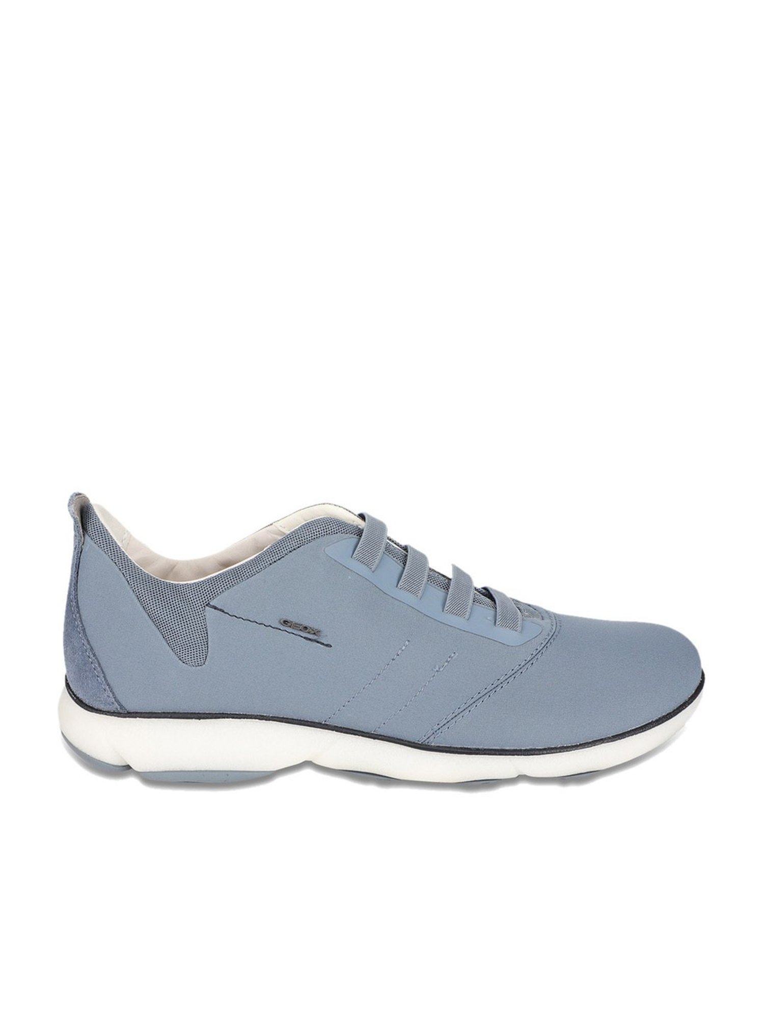 Geox Men's Ice Blue Casual Sneakers