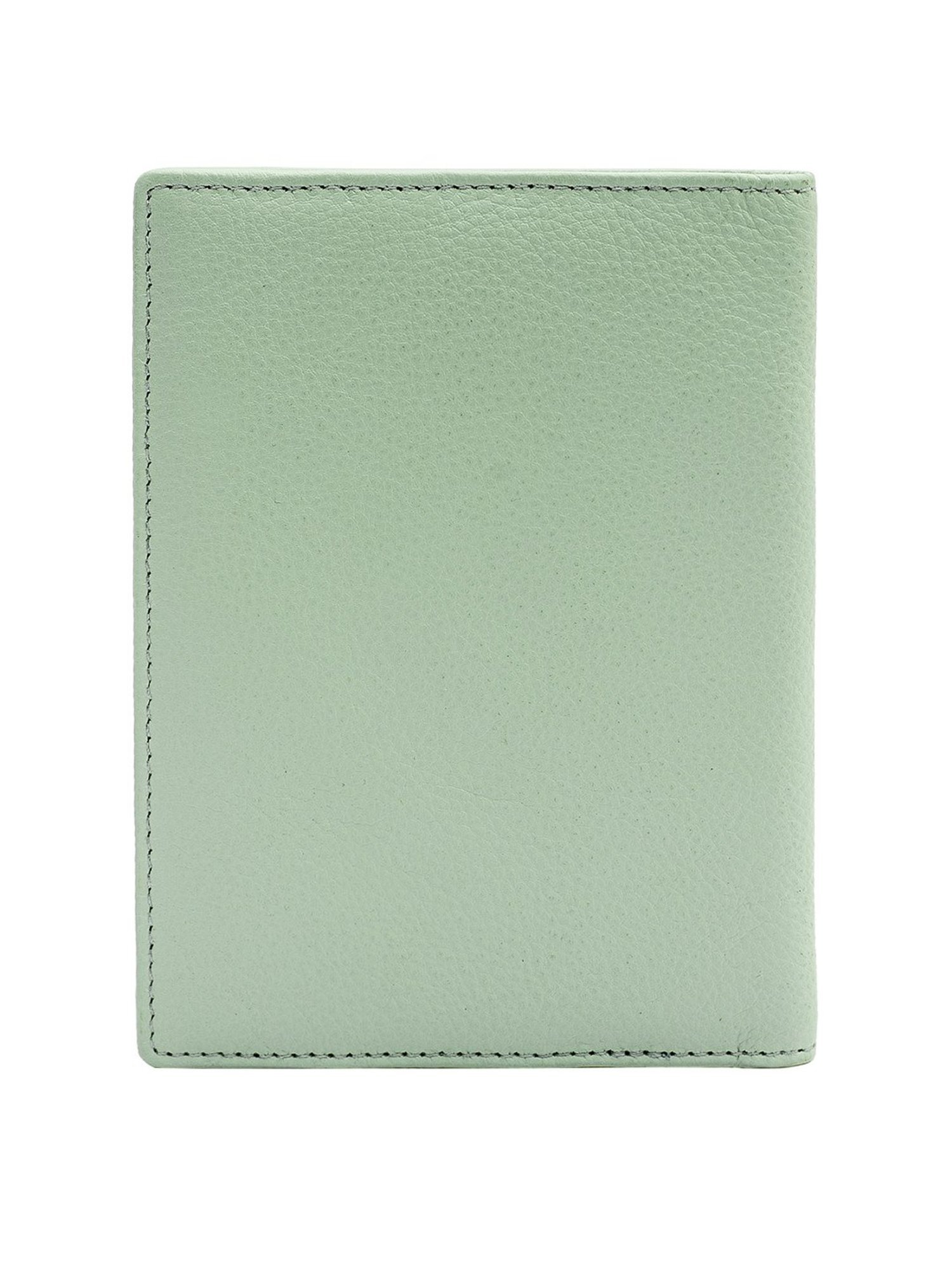 Eske Addler Dainty Blue Solid Small Passport Holder
