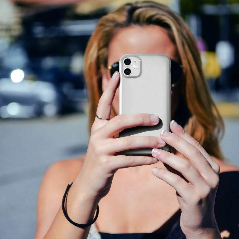 Translucent Matte Smooth Touch Soft Case Cover For iPhone 11 6.1", White