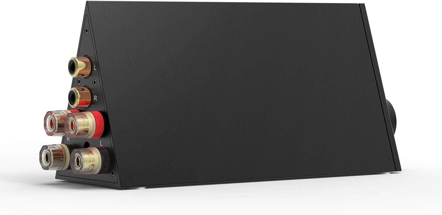 LOXJIE A10 Desktop Stereo Power Amplifier Digital Class-D High-Power Audiophile Level Amp Chip TPA3116 (Black)