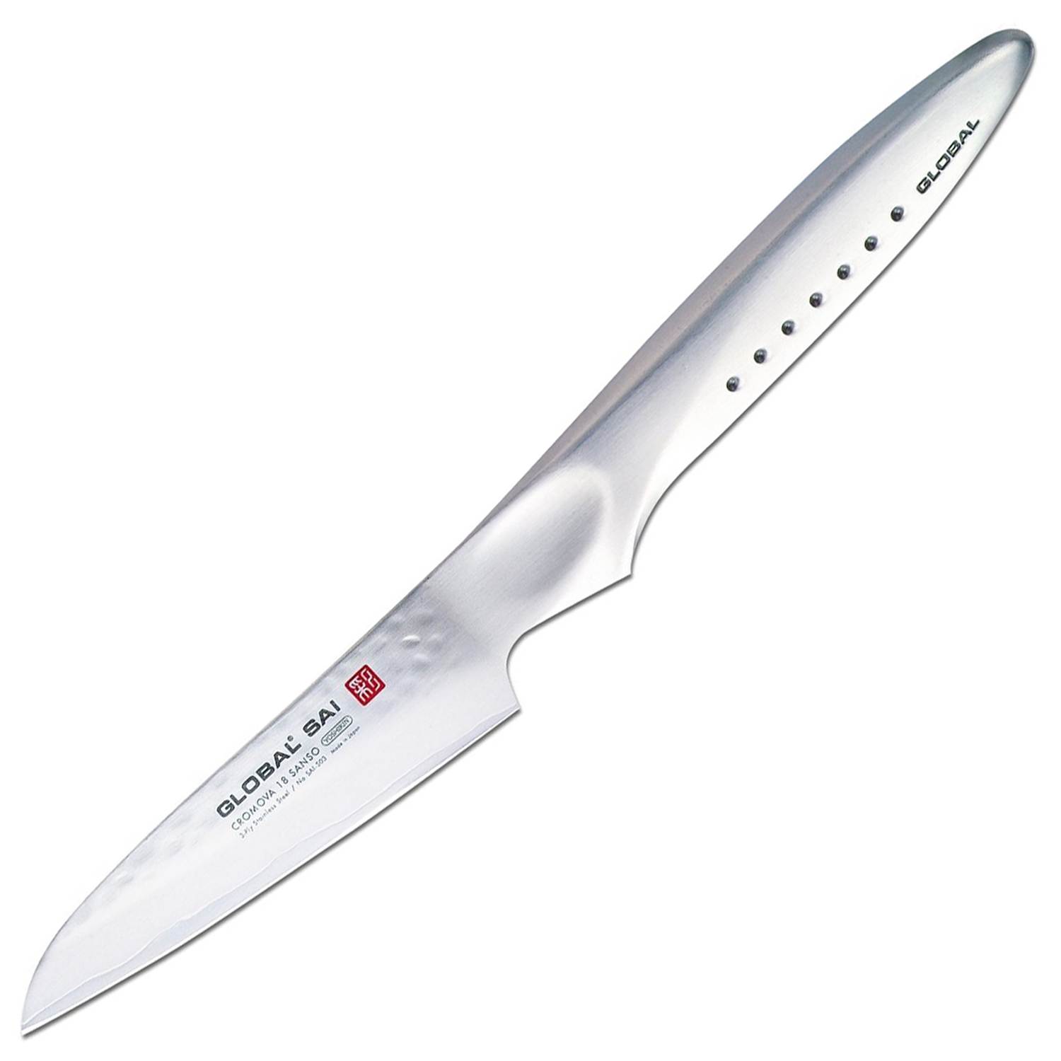 Global Sai Straight Paring Knife, 3.5-inch