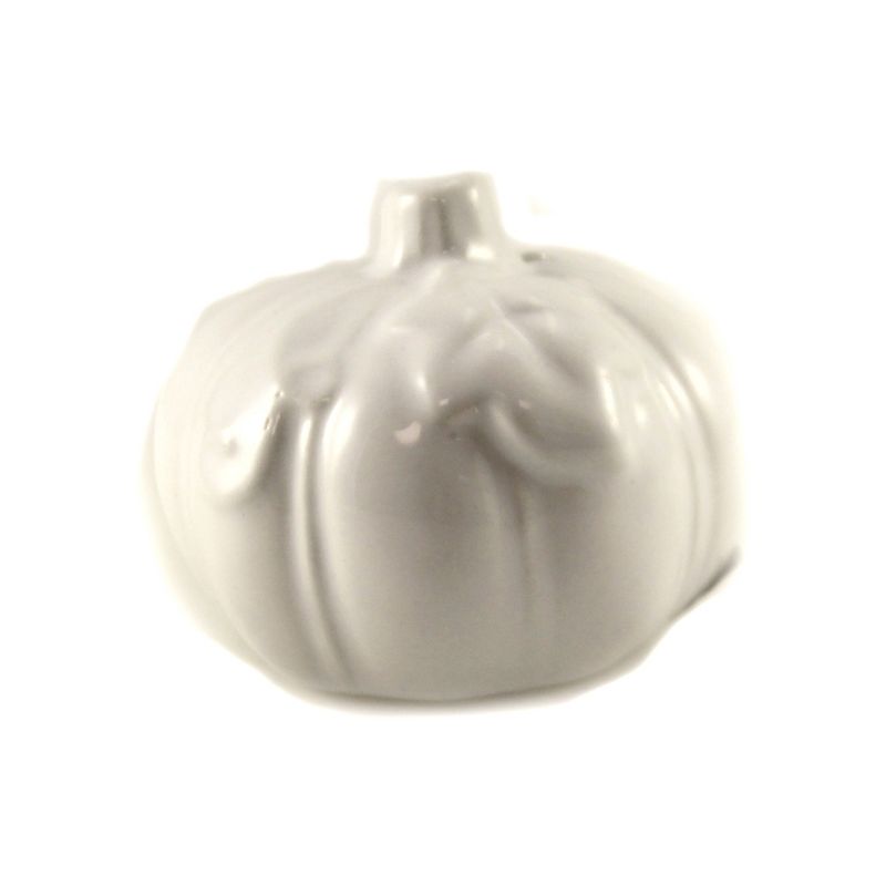 Tabletop 2.75" White Pumpkin Salt And Pepper Thanksgiving Dinner Party K & K Interiors  -  Salt And Pepper Shaker Sets