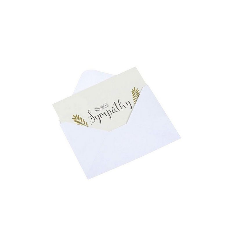 Best Paper Greetings 48 Pack Assorted Blank Sympathy Cards Condolence Cards with Envelopes Bulk Boxed Set 4x6 in