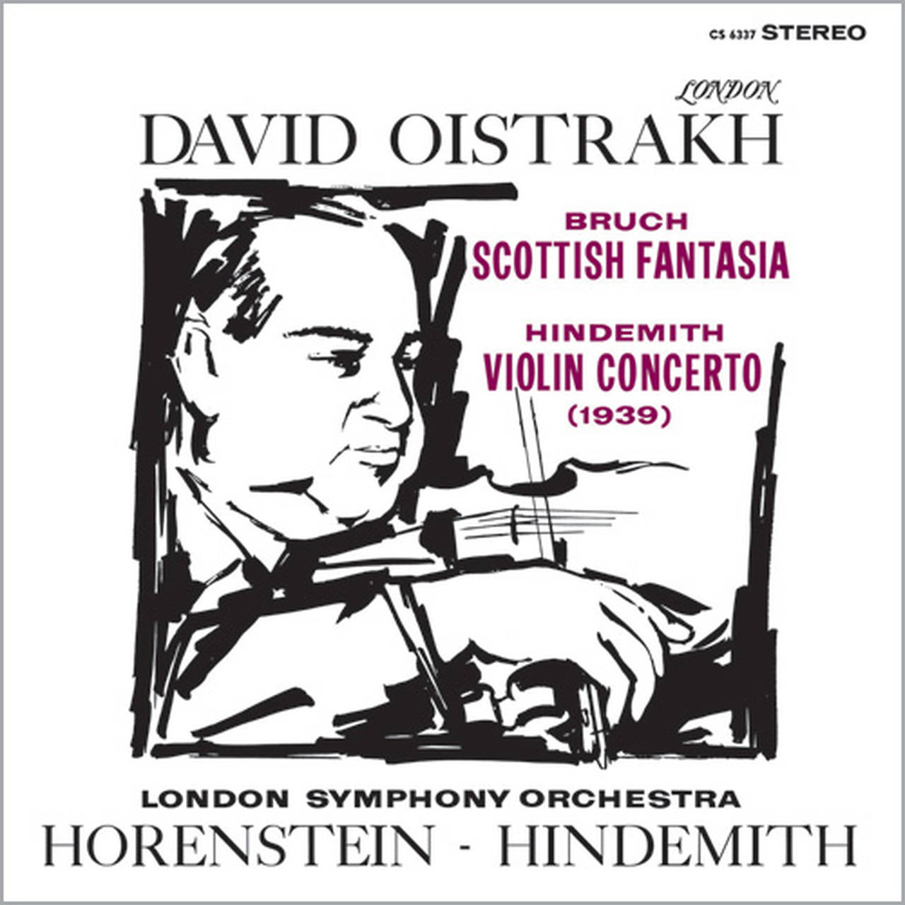 Bruch & Hindemith Scottish Fantasia & Violin Concerto Low Numbered Limited Edition 180g 45rpm 2LP (Vinyl)