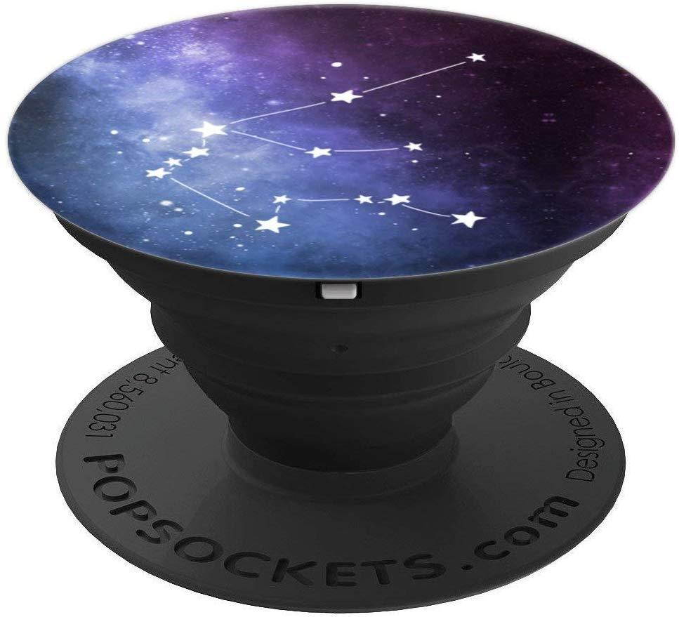Aquarius Constellation PopSockets Grip and Stand for Phones and Tablets
