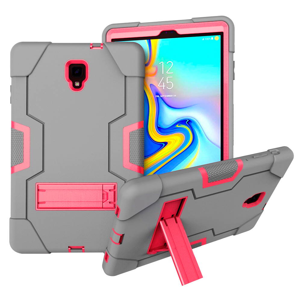 Galaxy Tab A 10.5 2018 Case,Mignova 3 Layer Heavy Duty Hybrid Shockproof Silicone+Hard PC Bumper Full-Body Protective Case Cover with Stand for Samsung Galaxy Tab A 10.5 SM-T590/T595
