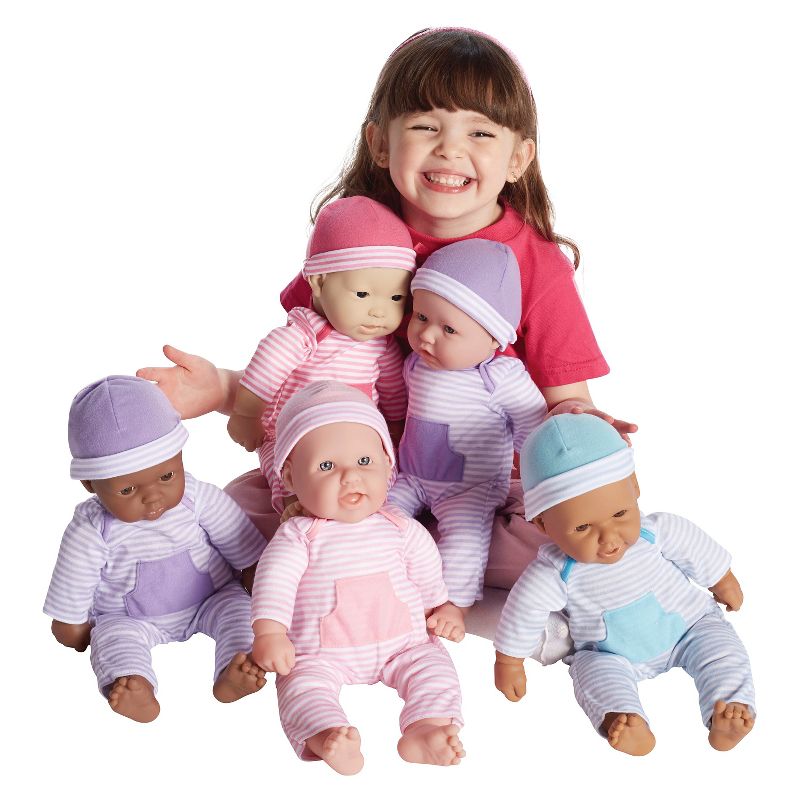 JC Toys La Baby 16" Doll - Purple Outfit