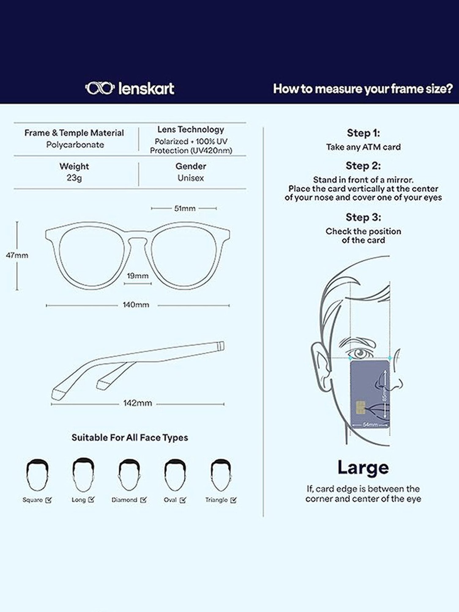 Vincent Chase by Lenskart VC S13972 Grey Polarized Round Sunglasses