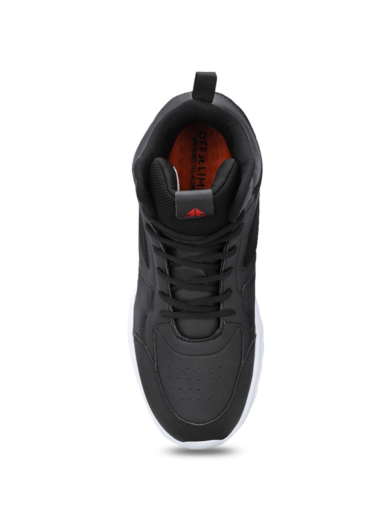 OFF LIMITS Men's TRANSFORMER II Black Ankle High Sneakers