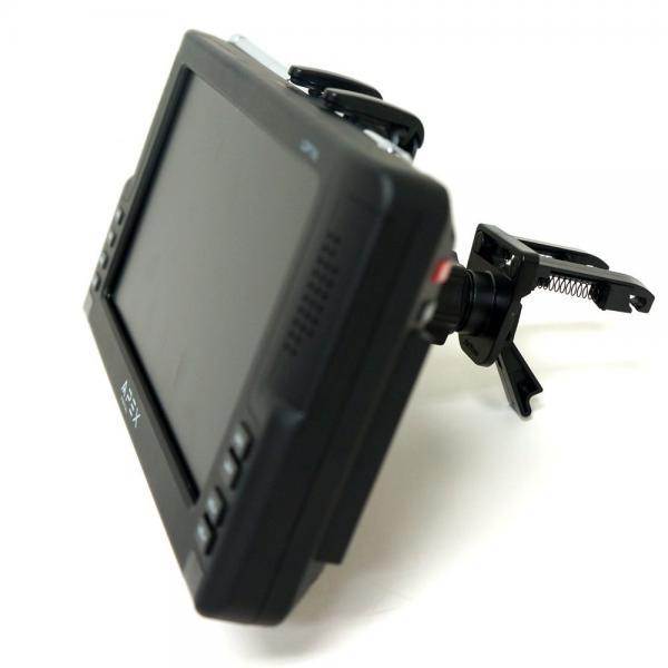 ChargerCity Exclusive Dual Spring Lock Universal 7" GPS & Tablet Vent mount for Magellan Roadmate 1700 9020 9055 LM MU GPS Navigator