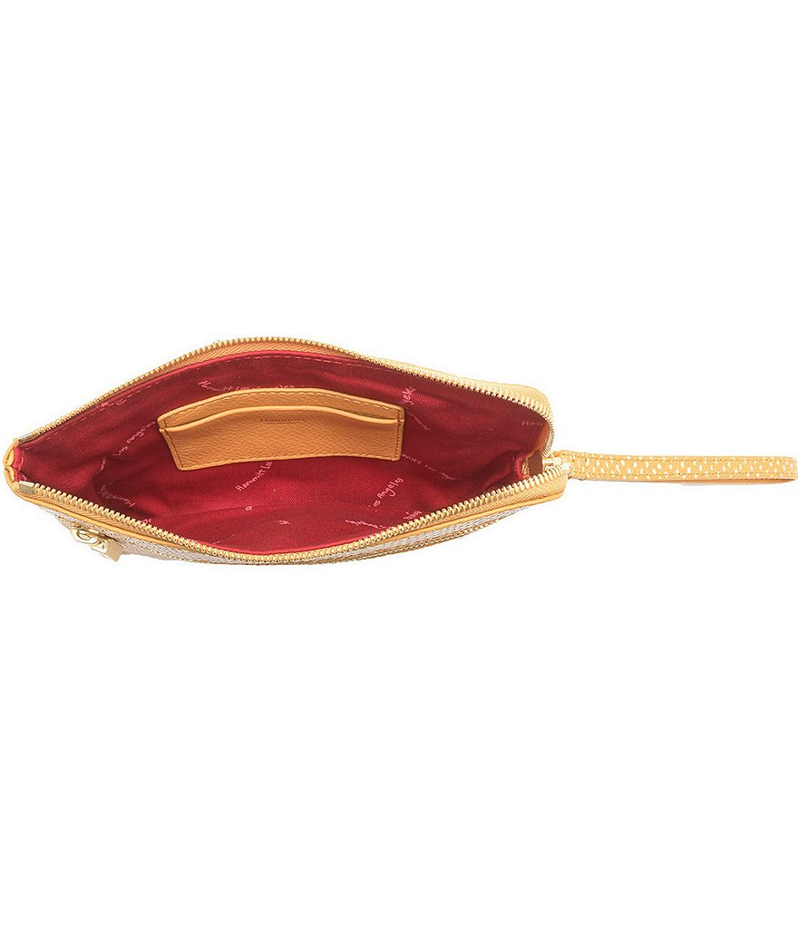 Etienne Aigner Adeline Signature Leather Wristlet Crossbody Bag