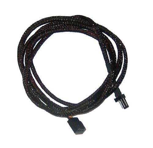 3 pin sleeved fan cable extension 72"/6ft