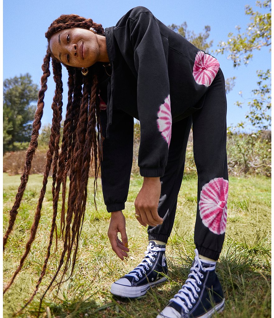 Roxy Mermaid Squad Printed Sports Bra