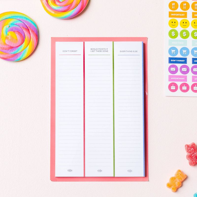 The Home Edit Checklist Notes - Blue Sky