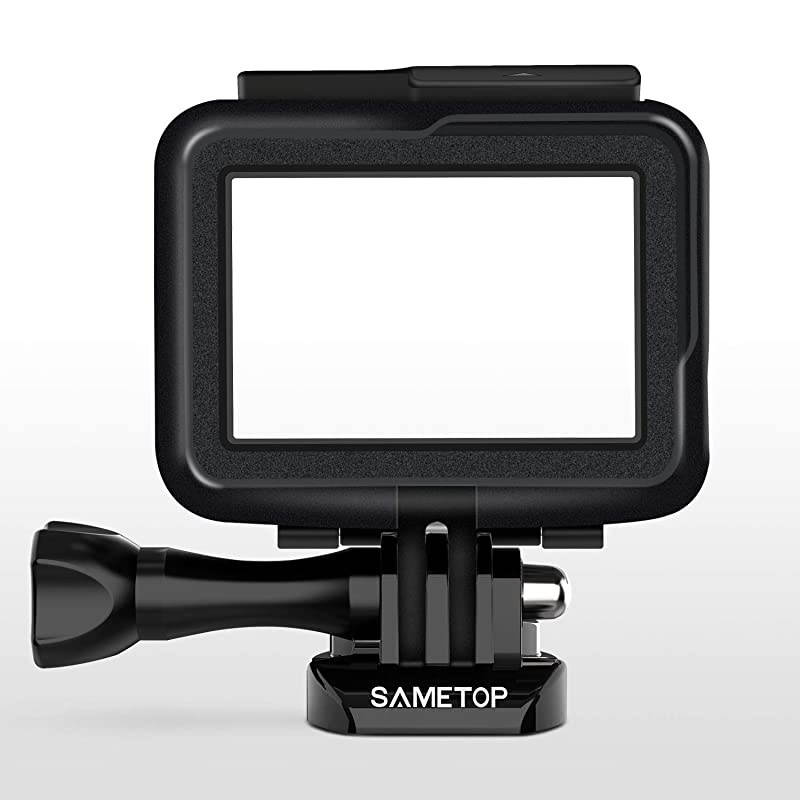 Frame Mount Housing Case Compatible with GoPro Hero 7 Black, 7 Silver, 7 White, Hero 6 Black, Hero 5 Black, Hero (2018) Cameras