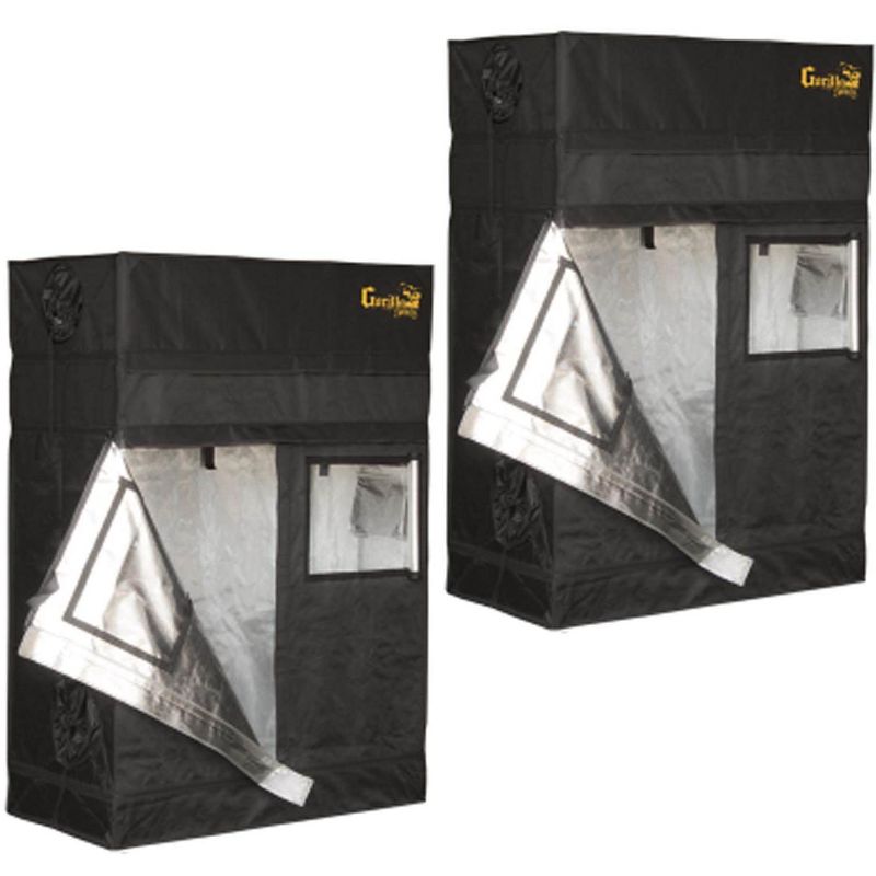 Gorilla Shorty  2' x 4' Grow Tent Hydroponic Greenhouse Garden, Pair | GGTSH24