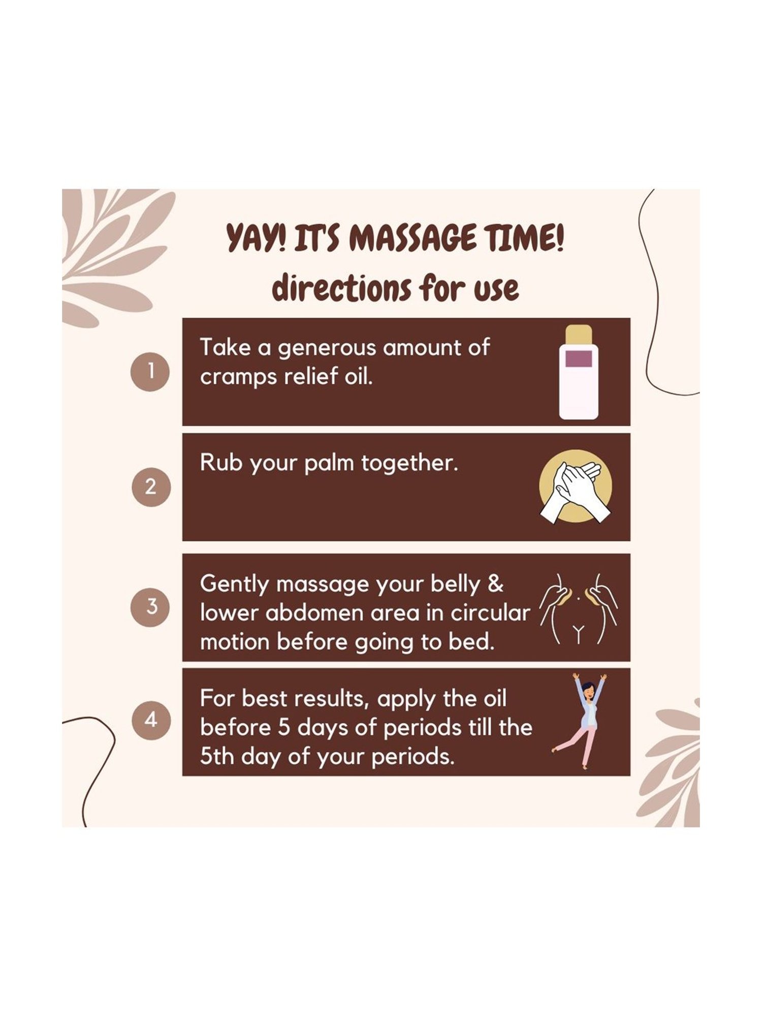 Essentia Extracts Menstrual Cramps Pain Relief Oil - 100 ml