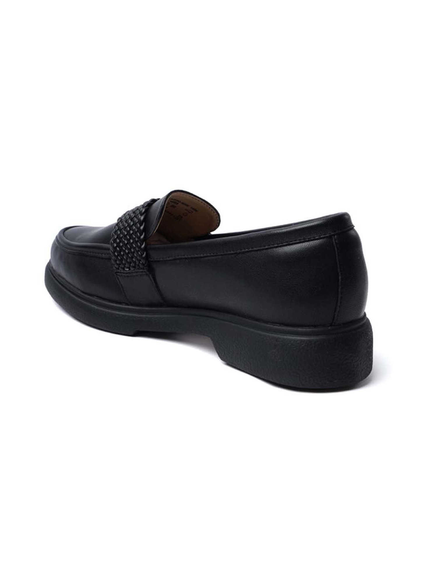 BAGATT Women's Genelle Black Casual Loafers