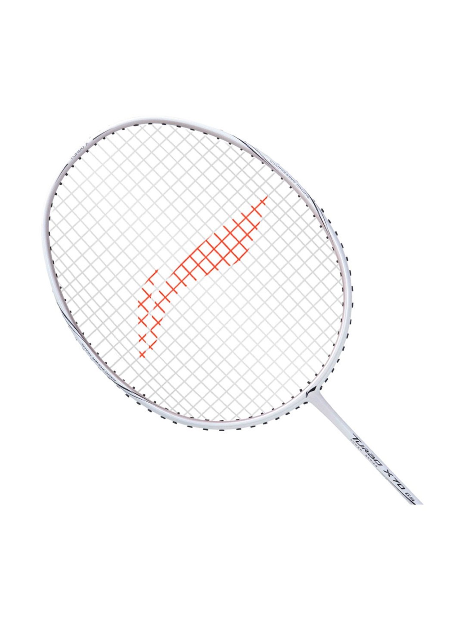 Li-Ning Turbo X 70 G5 Badminton Racket (White) Size - Medium
