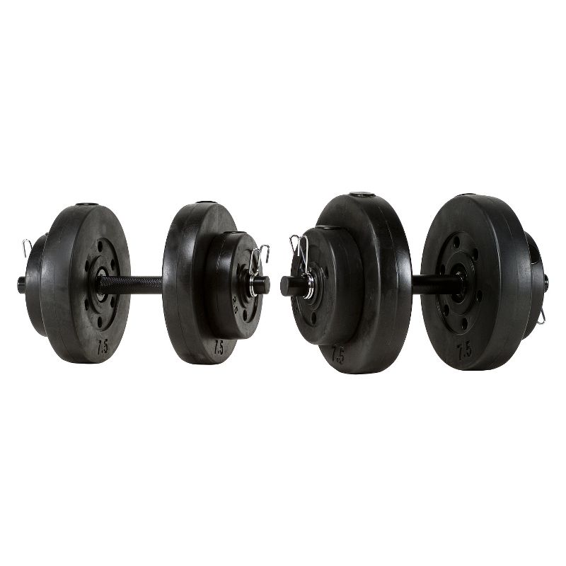 Marcy Vinyl Dumbbell Set - 40lbs