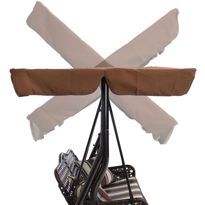 La Siesta HAL21-1 Habana Organic Cotton Lounger Comfortable Indoor Outdoor Hammock Chair with Suspension Set and Bamboo Spreader, Nougat