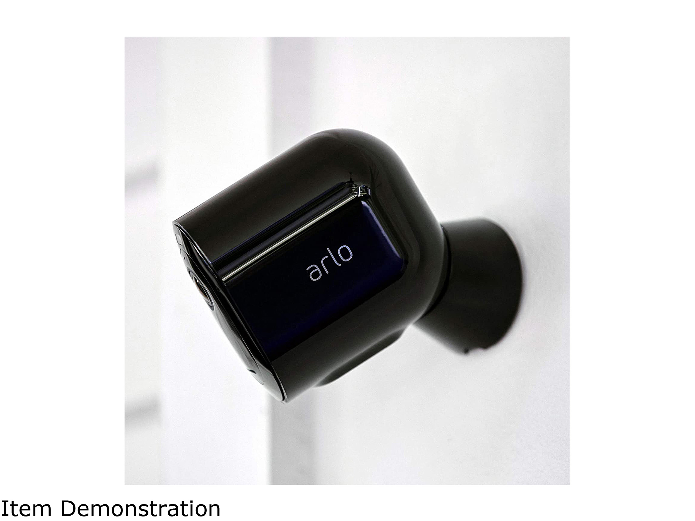 Arlo Pro 4 Wire-Free Spotlight Camera - 1 Camera Pack - 2K Video with HDR | Indoor/Outdoor Security Cameras with Color Night Vision, Spotlight, 160&deg; View, 2-Way Audio, Siren - Black