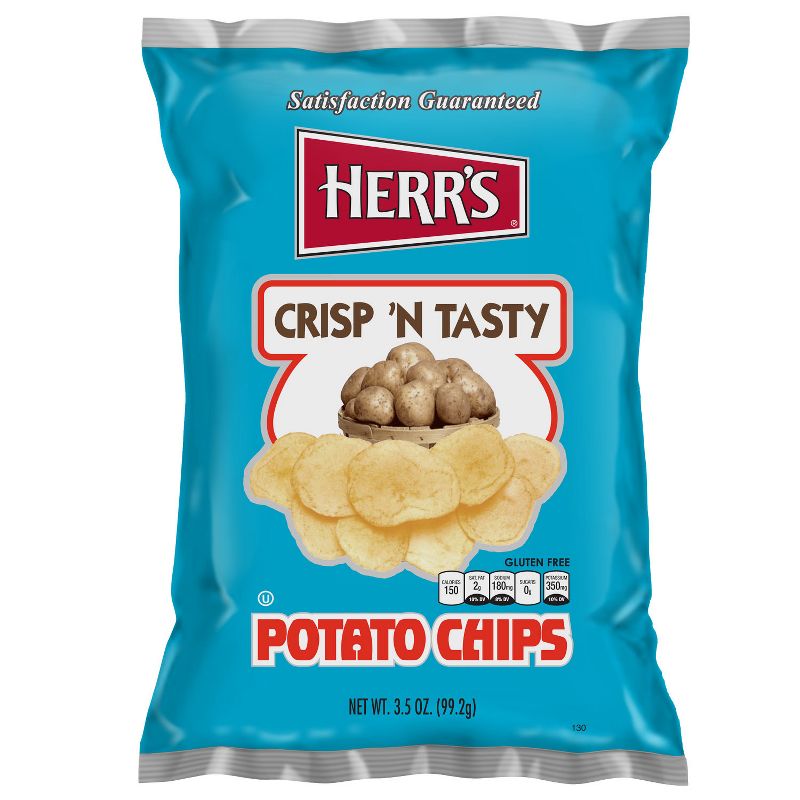 HERR's Crisp 'N Tasty Potato Chips - 3.5oz