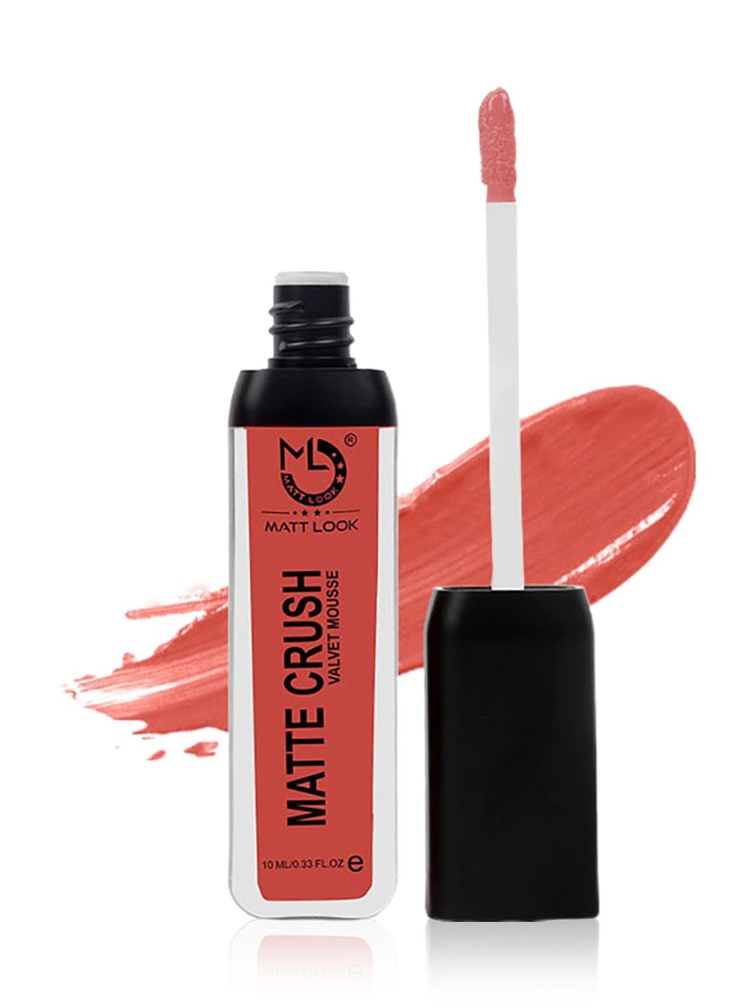 Matt Look Matte Crush Velvet Mousse Liquid Lipstick 27 Walnut Peach - 10 ml