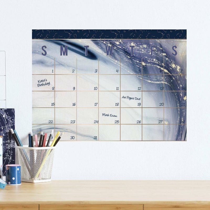 Celestial Sister Dry Erase Calendar Peel and Stick Giant Wall Decal - RoomMates