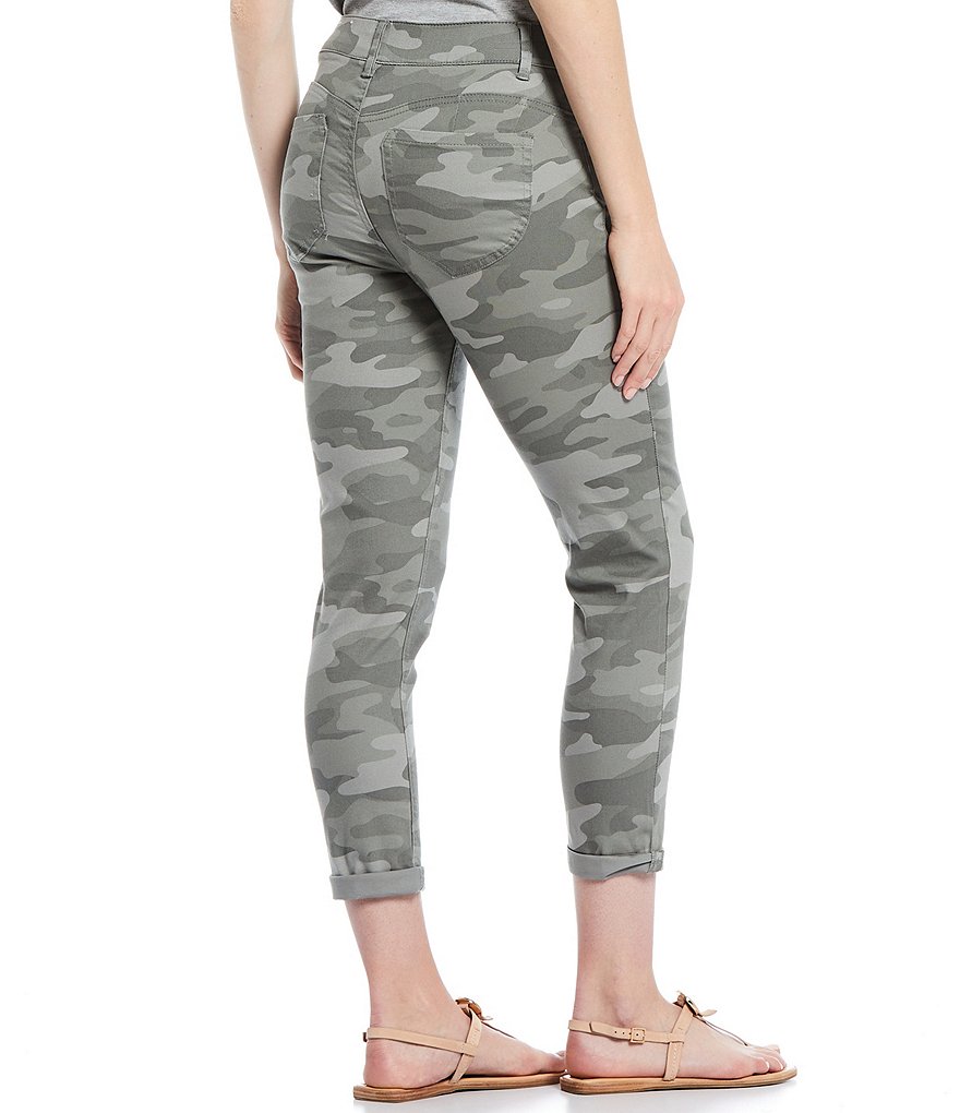 Gibson & Latimer Perfect Fit Crop Skinny Camo Twill Pants
