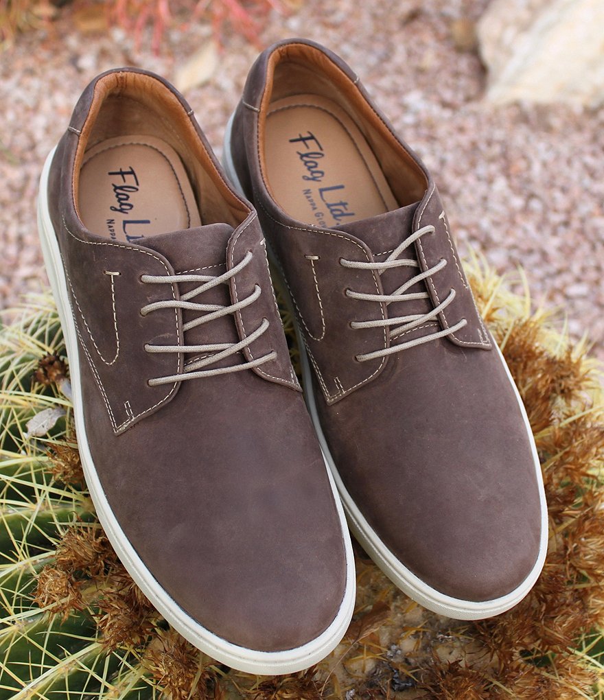 Flag LTD. Men's Boardwalk Plain Toe Lace-Up Oxfords