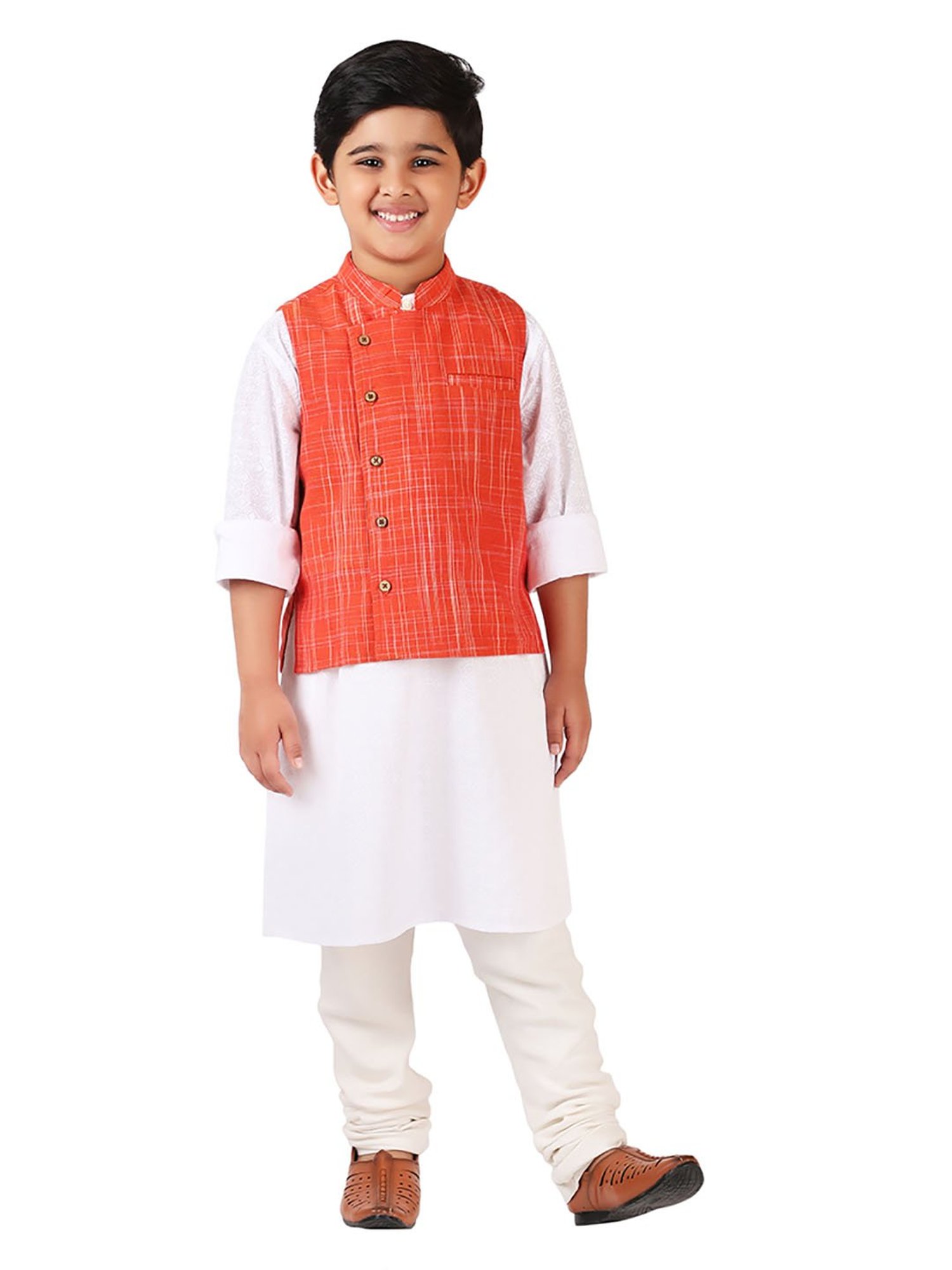 Blue Giraffe Kids Maroon Solid  Blazer