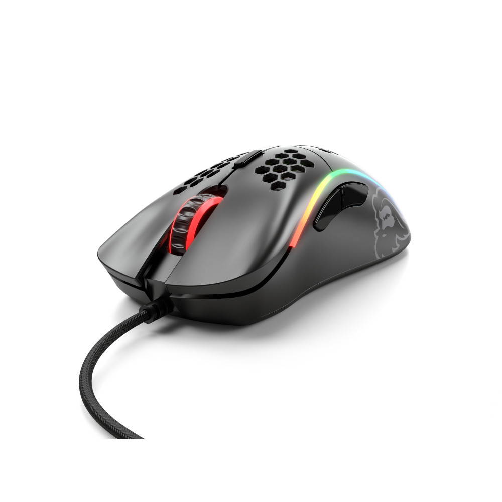 Glorious Model D Matte White Wired Gaming Mouse