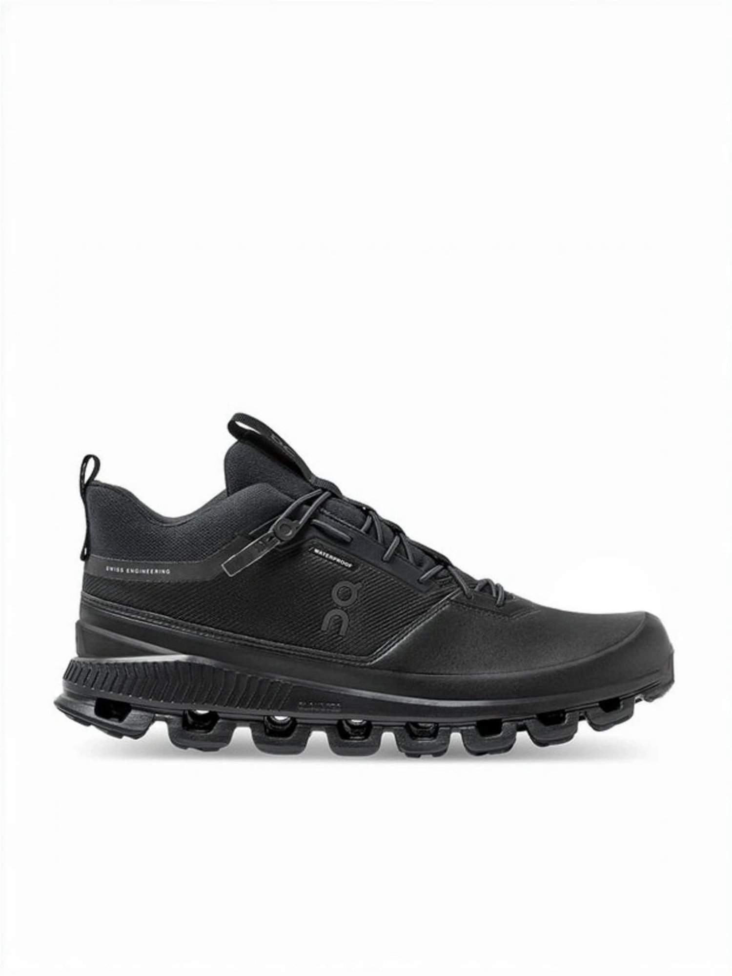 On Men's Cloud Hi Black Running Shoes