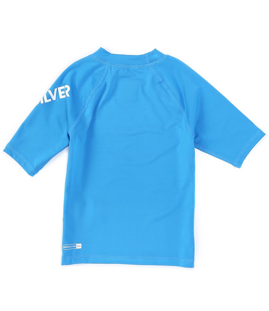 Quiksilver Little Boys 2T-7 Short-Sleeve All Time Rashguard