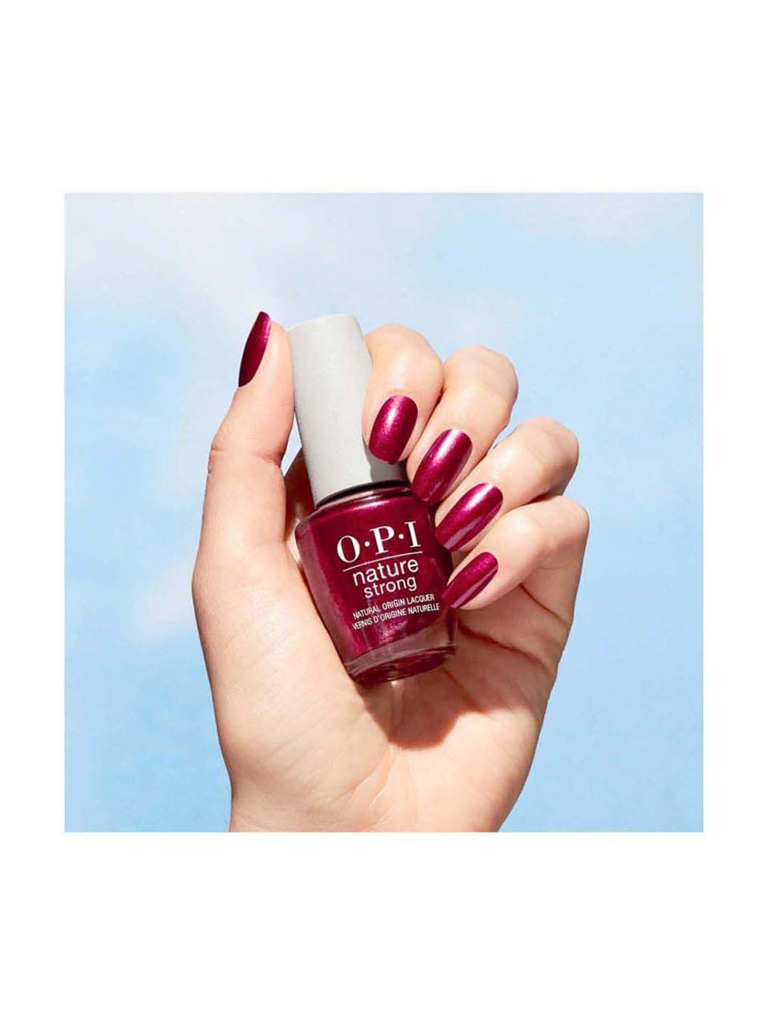 O.P.I Nature Strong Nail Lacuqer Raisin Your Voice 15 ml