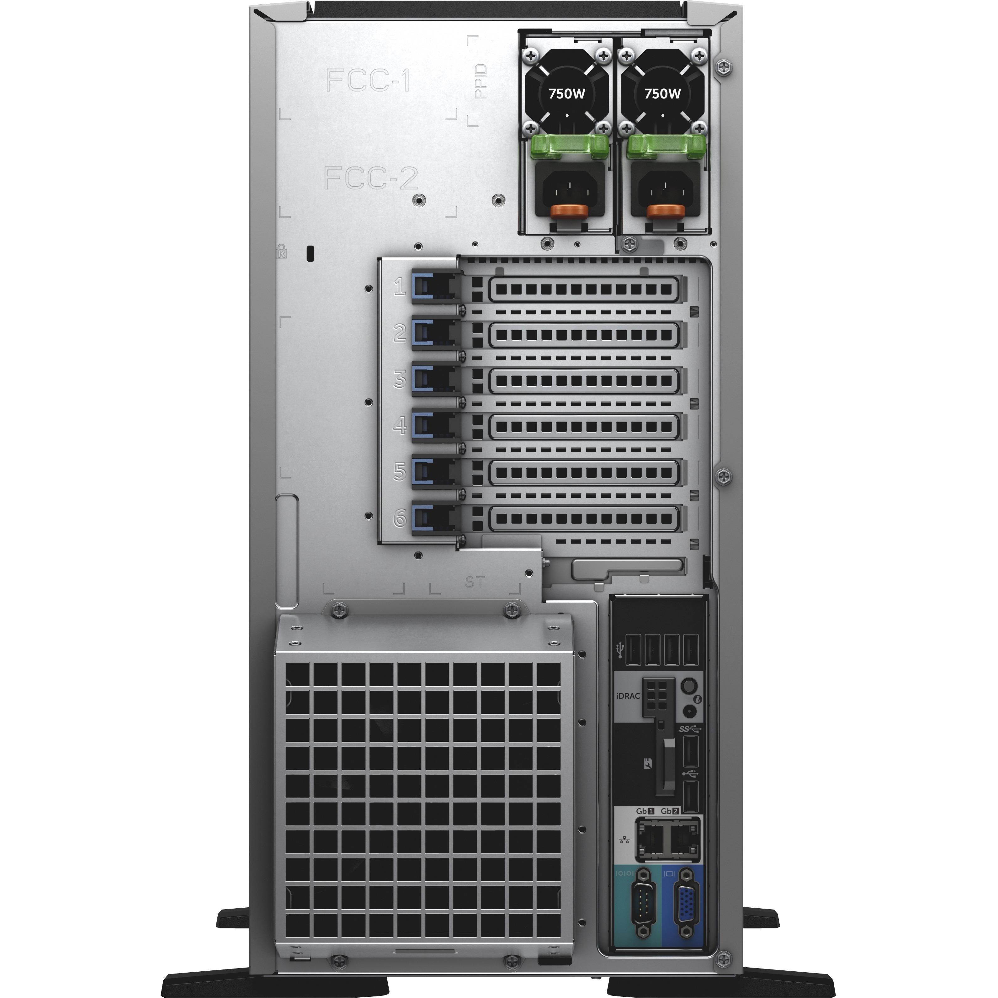 Dell PowerEdge T430 5U Tower Server - 1 x Intel Xeon E5-2609 v4 Octa-core (8 Core) 1.70 GHz - 8 GB Installed DDR4 SDRAM - 1 TB (1 x 1 TB) Serial ATA/600 HDD - Serial ATA Controller - 2 x 495 W