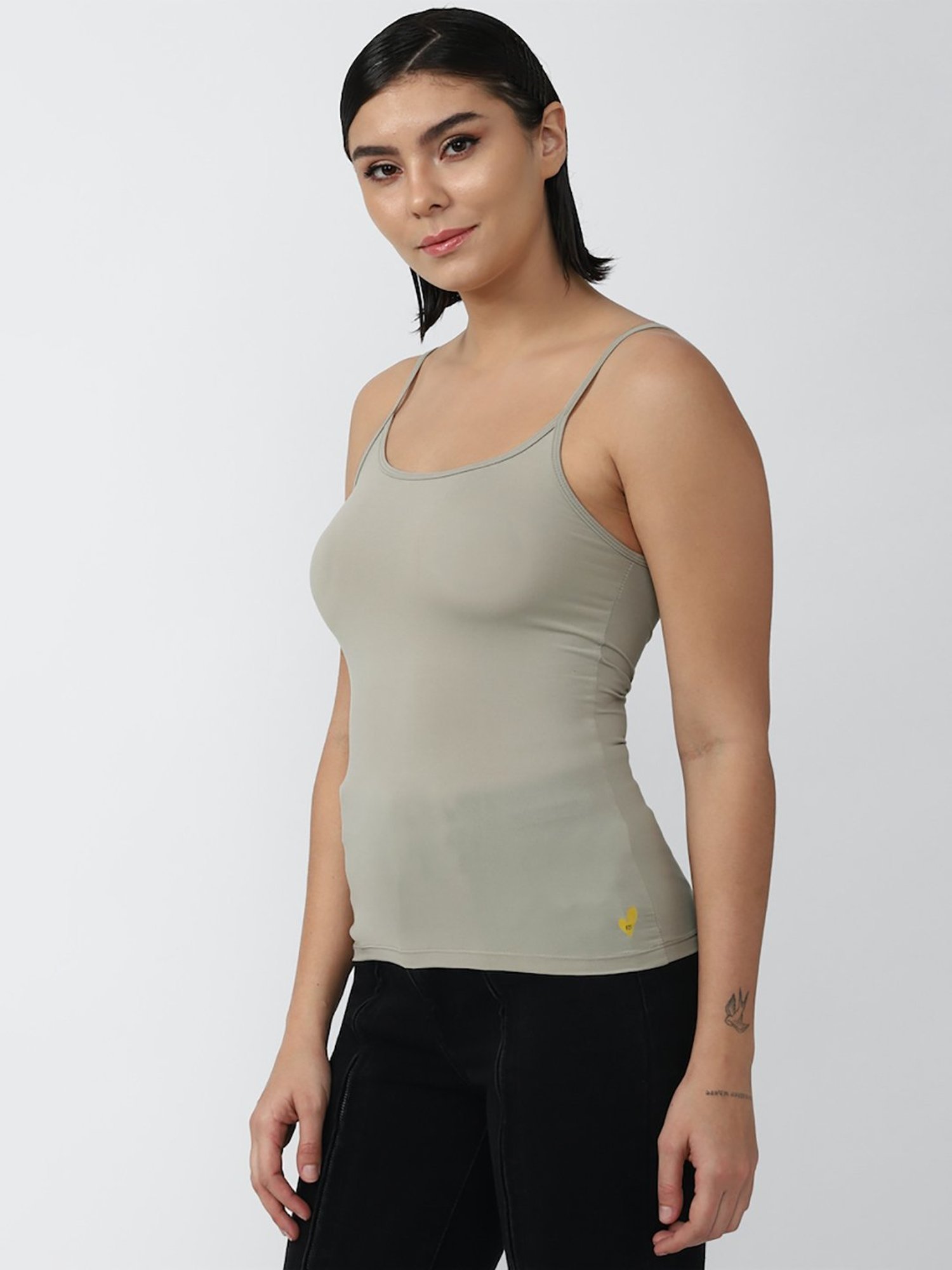 Forever 21 Grey Regular Fit Camisole
