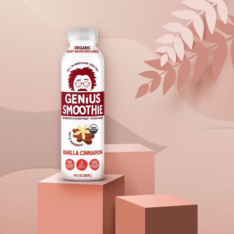 Genius Juice Whole Coconut Smoothie Vanilla - 10 fl oz