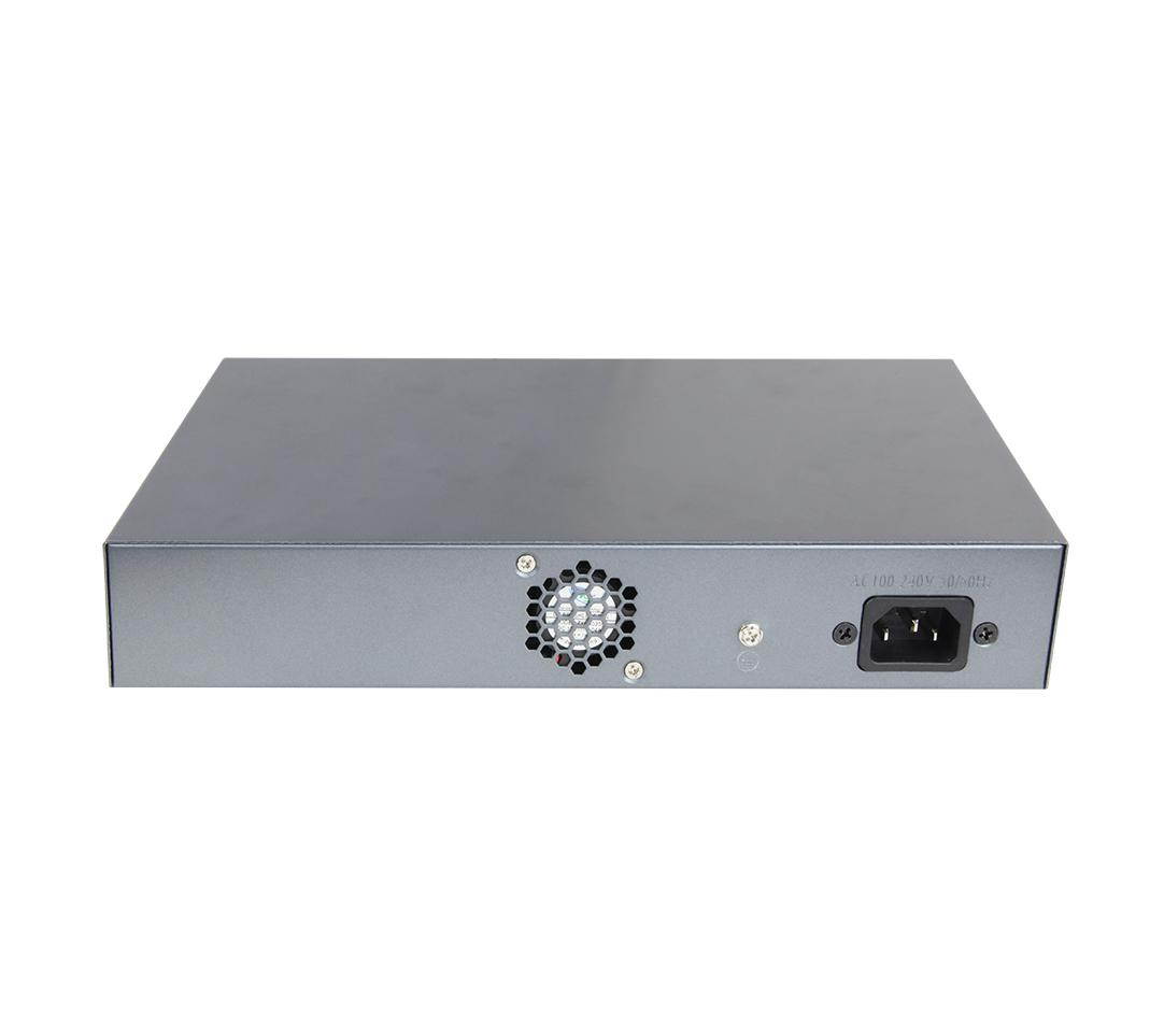 200W POE Ethernet Switch 16x10/100/1000M PoE Ports+2 Gigabit SFP Ports Auto-flip ONV-POE33016PFB