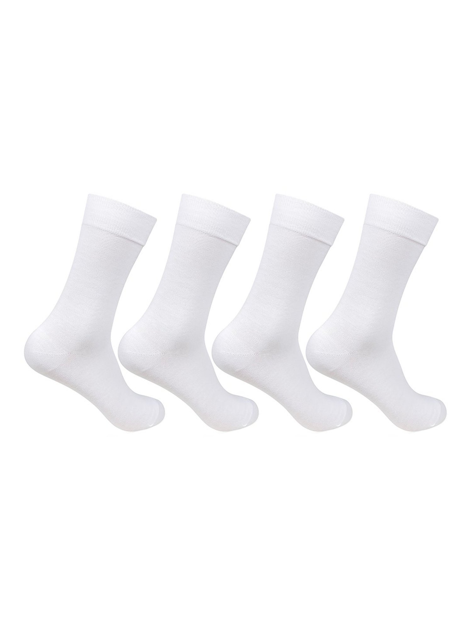 Bonjour White Socks - Pack of 4