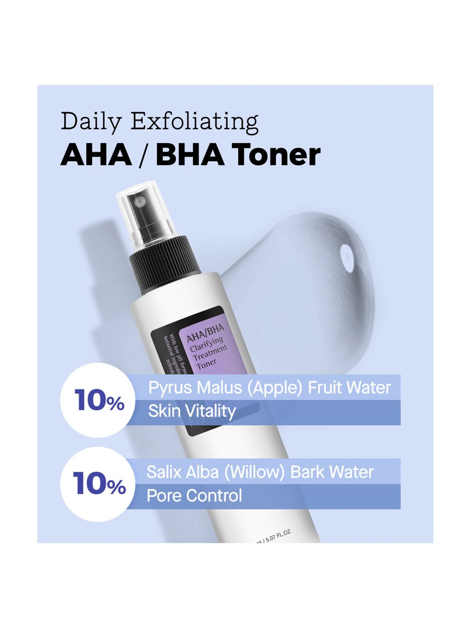Cosrx AHA & BHA Clarifying Treatment Toner - 150 ml