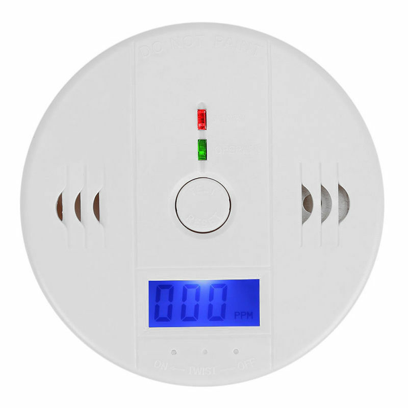 1pcs LCD CO Carbon Monoxide Poisoning Sensor Alarm Warning Detector Tester