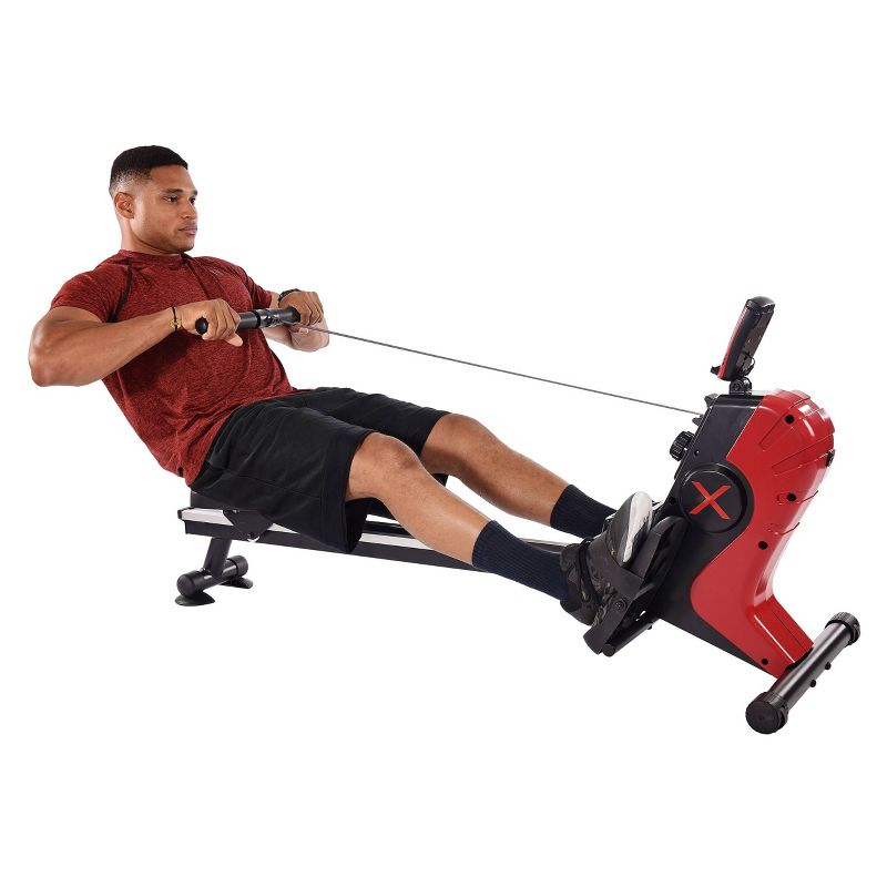 Stamina X Magnetic Rowing Machine - Red