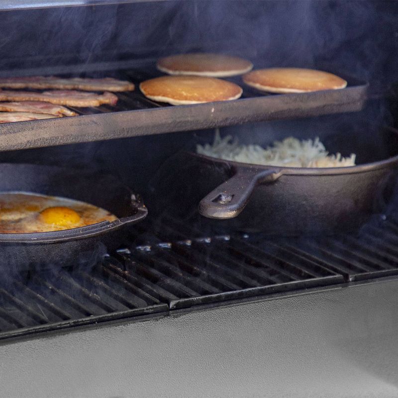 12" Cast Iron Deep Skillet with Lid - Pit Boss