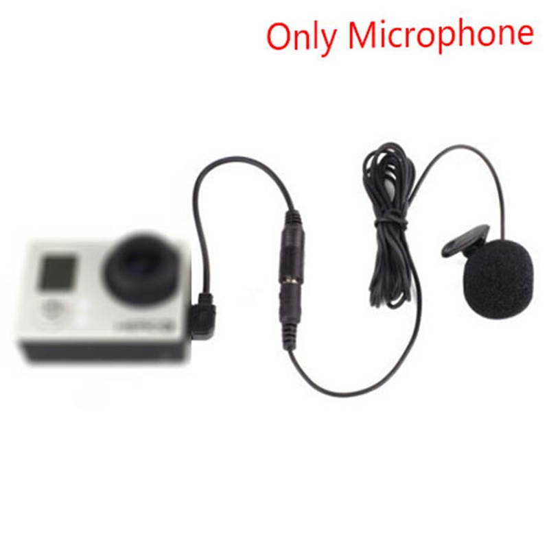 3.5mm Active Clip Microphone For hero 3/3+/4 Camera Phone Accessories kit