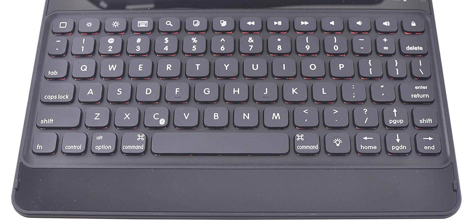 CODi Backlit Bluetooth Keyboard Case for Apple iPad Pro 10.5'' or 2019 iPad Air with 360&deg; Rotating View and Secure Closure with Smart Cover Functionality (C30708504) (10.5 inch)