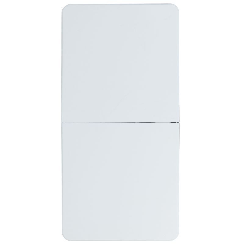 Emma and Oliver 72" x 12" x 12" Birchwood Bar Top Riser with Silver Legs